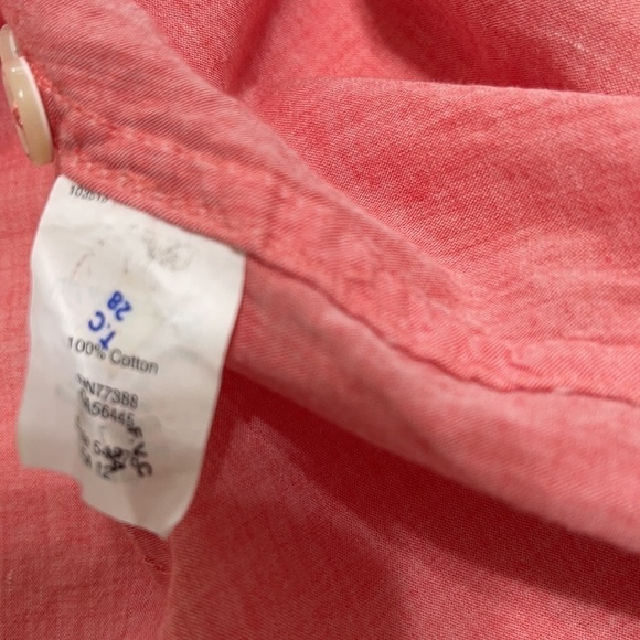 J. Crew Woman Rosy Pink Button Shirt Size XS - Picture 8 of 8